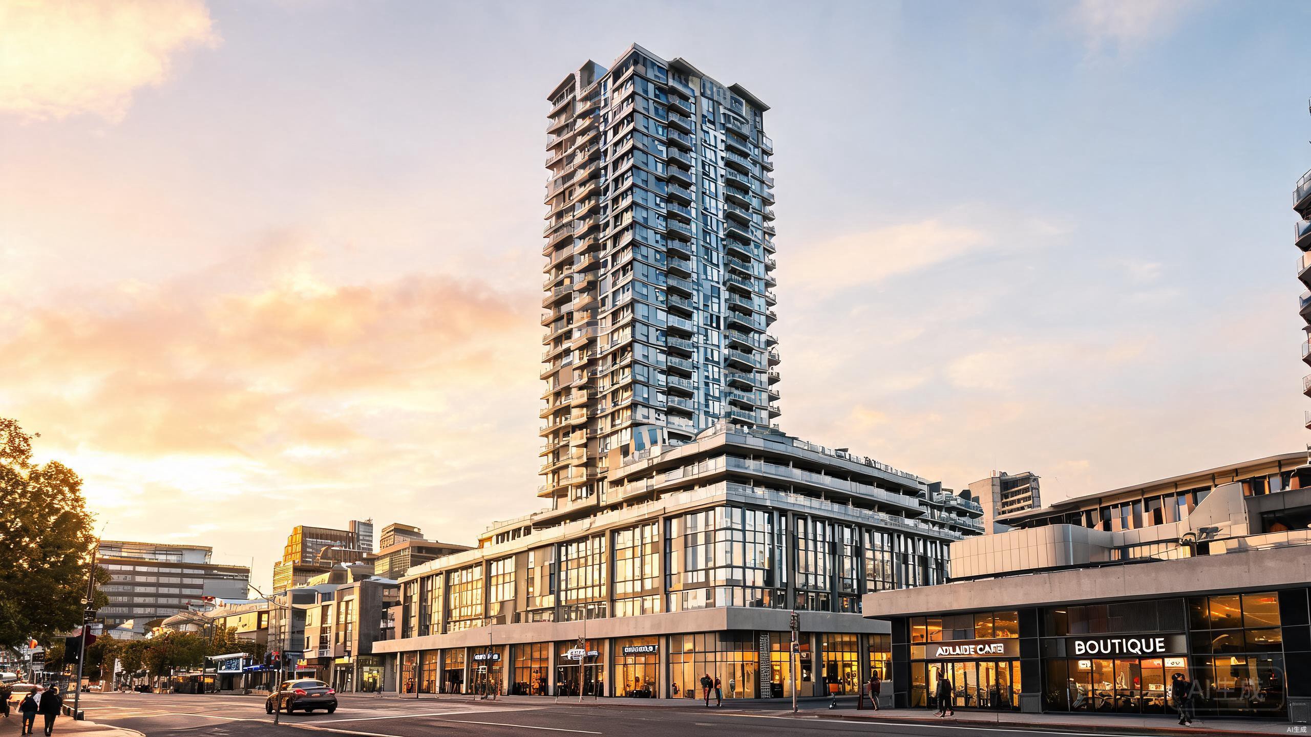Adelaide Grote Street tower
